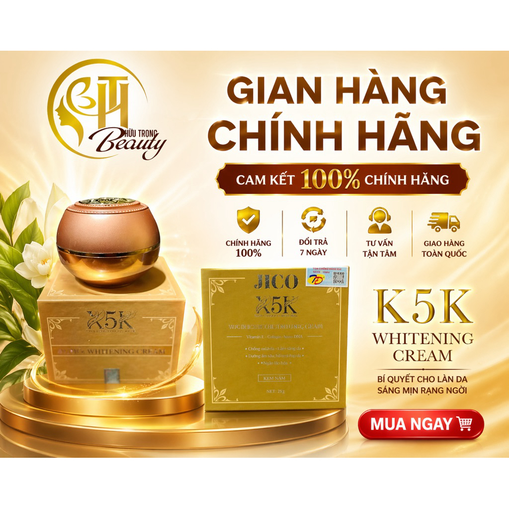 Kem tri nám ,tàn nhang ,đốm nâu X5K EXTRA WHITEING CAEAM Thái Lan
