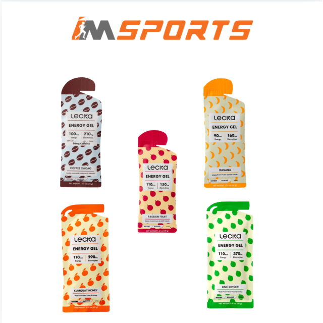 Gel Năng Lượng Lecka Energy Gel nhiều vị - Chính hãng - IMSports