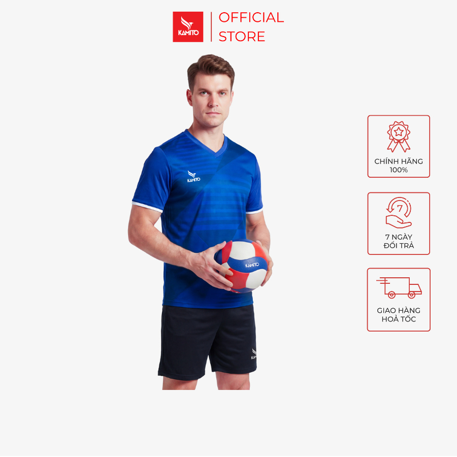 Bộ Bóng Chuyền Kamito Softon Libero V2 Nam, tôn dáng, thoáng mát, mềm mại, thoán khí, nhanh khô