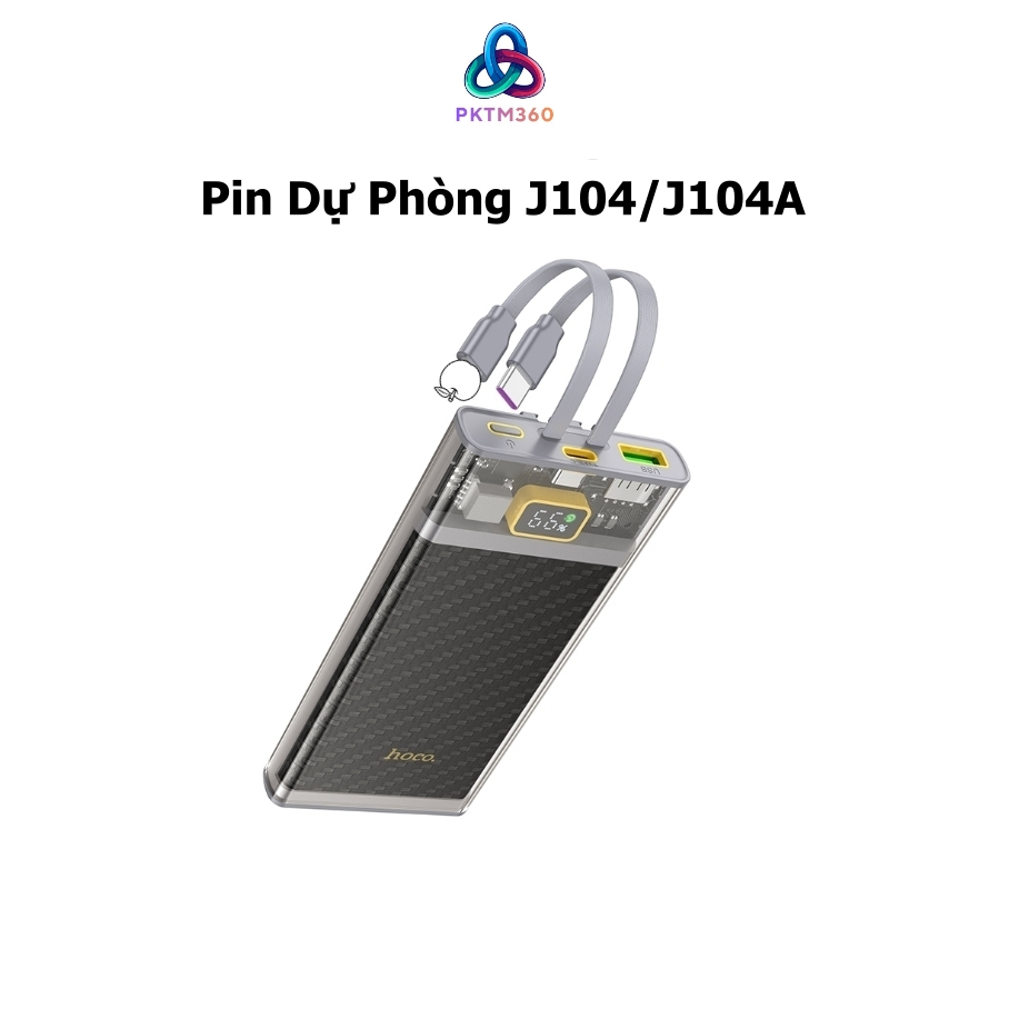 SDP J104/J104A sạc nhanh 22.5w HOCO hiển thị dung lượng pin - PKS