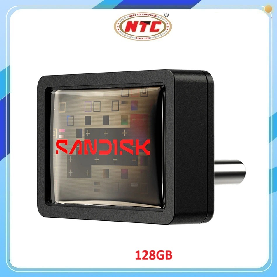 USB 3.2 Sandisk Extreme Fit CZ530 Cổng TypeC 128GB 400MB/s - SDCZ530-128G-G46 (Đen)