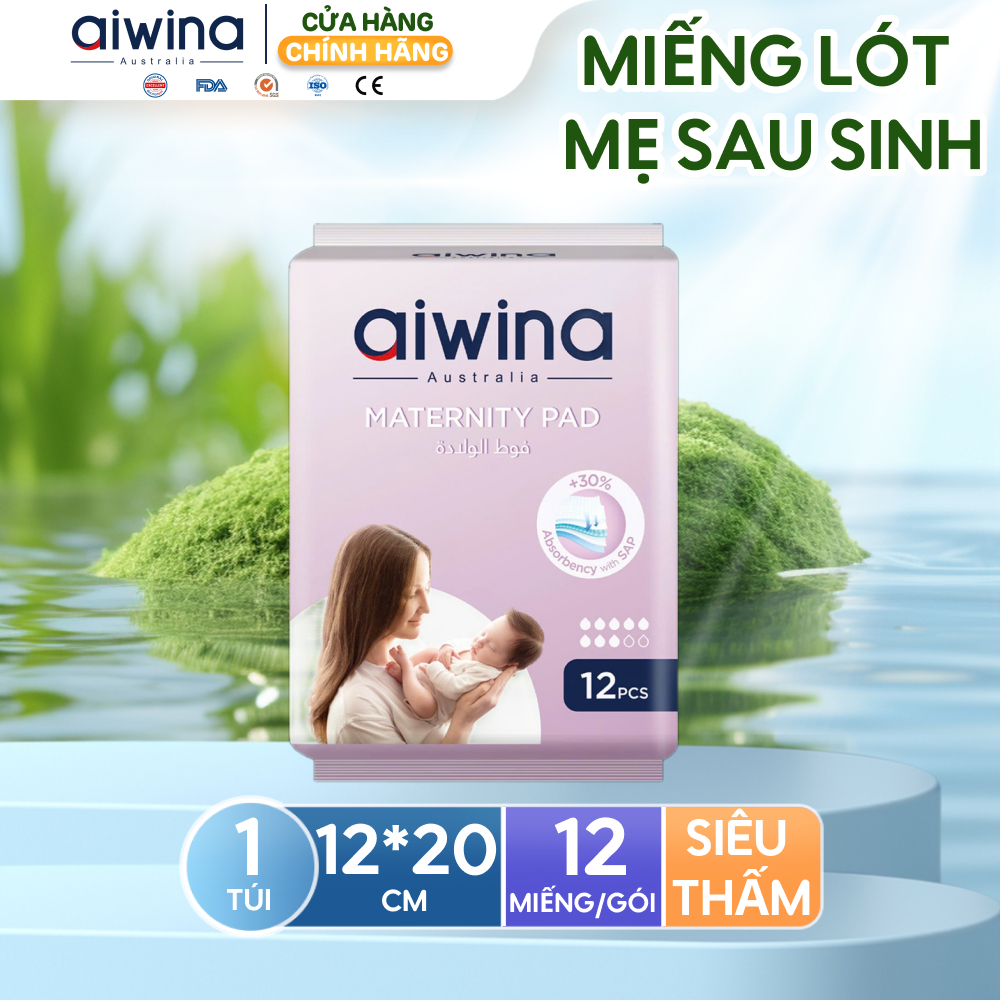 Miếng lót sau sinh Aiwina (thường được gọi là Mama Aiwina) 12M