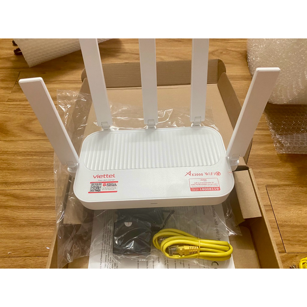 Bộ phát WIFI 6 Viettel MESH ZTE HV3601P AX3000