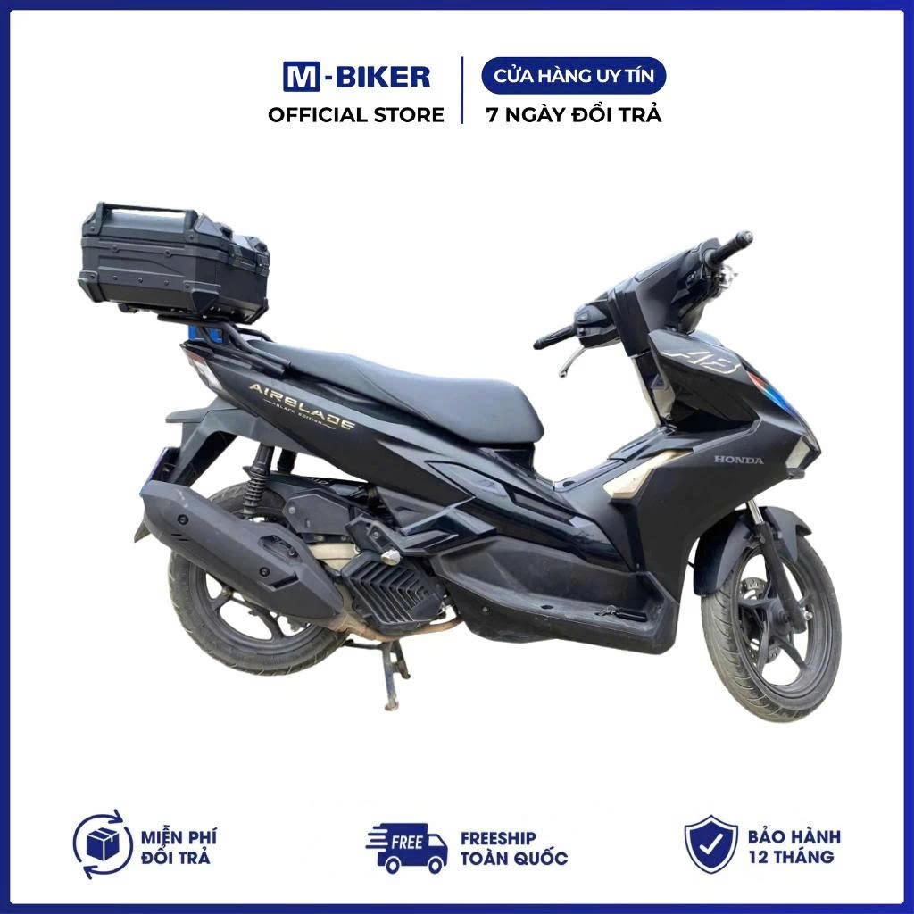 Baga Air Blade 110 125 150 160 , cảng sau AB chở hàng, treo thùng, treo túi hàng Mbiker