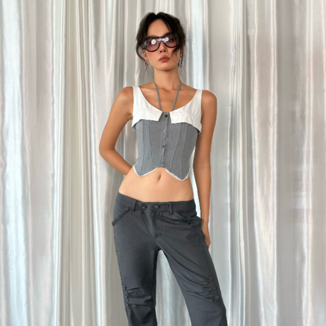 Áo Corset 2 Dây Dáng Vest BLAIR TOP AIAI OFFICIAL