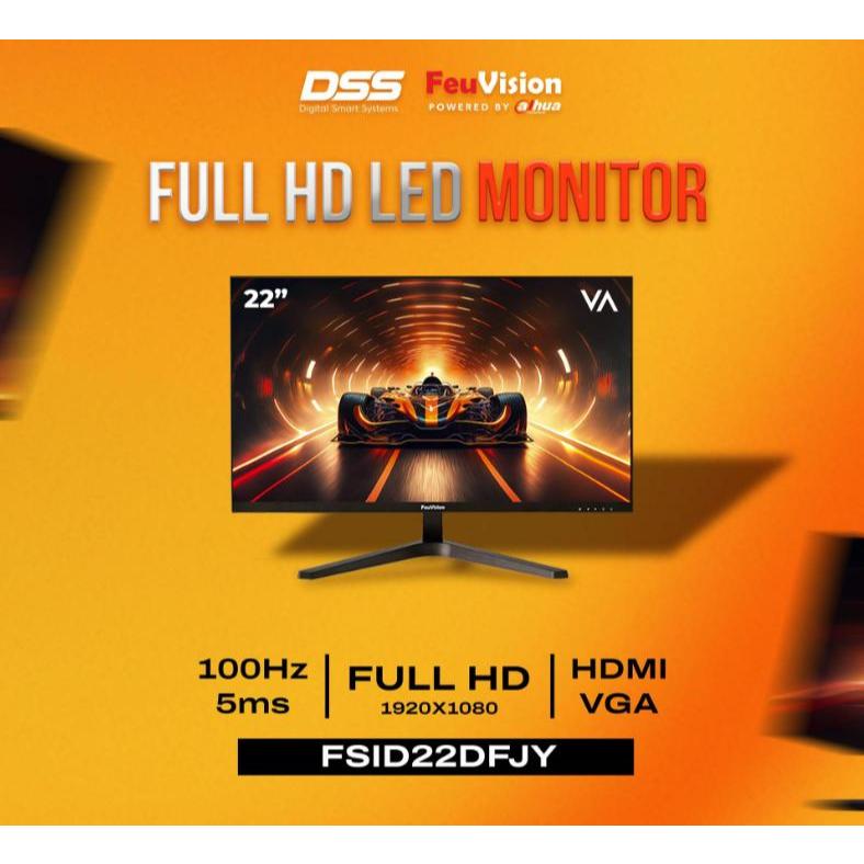 Màn Hình Máy Tính22/24 inch FeuVision FSID22BFJ/FSID24BFJY  Full HD 100Hz Ultra Slim - BH 36TH