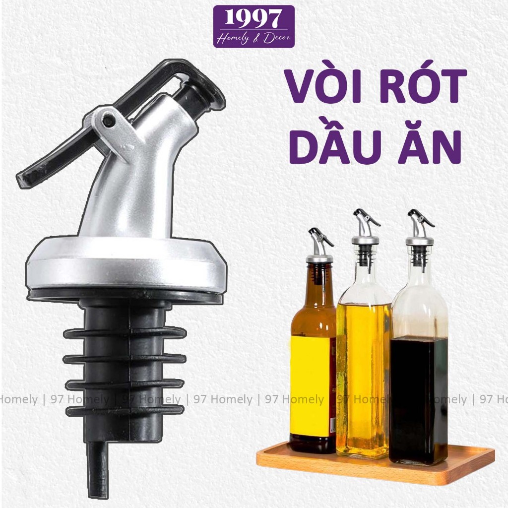 Vòi Rót Dầu Ăn Silicone 97HOMELY Rót Dầu Ăn Rót Mắm Xì Dầu Không Cặn DT240311301