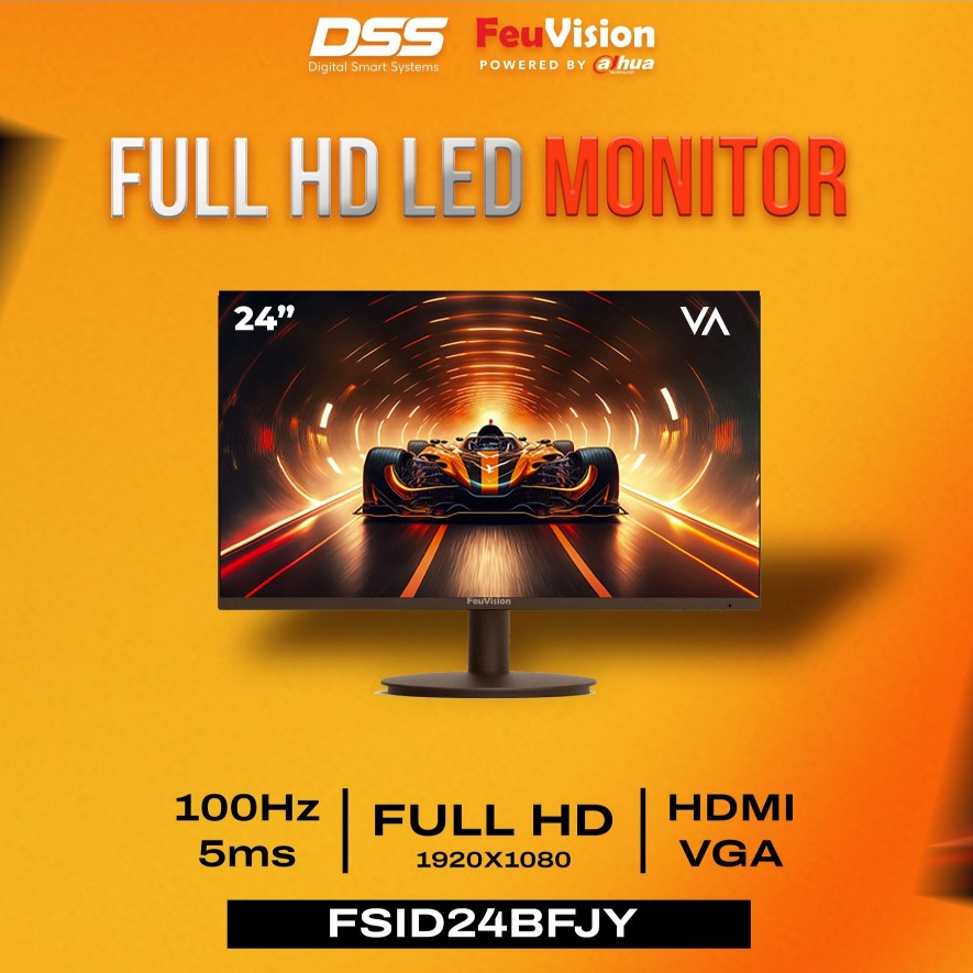 Màn Hình Máy Tính 24 Inch FeuVision FSID24BFJY Full HD 100Hz/IPS Ultra Slim - BH 36TH
