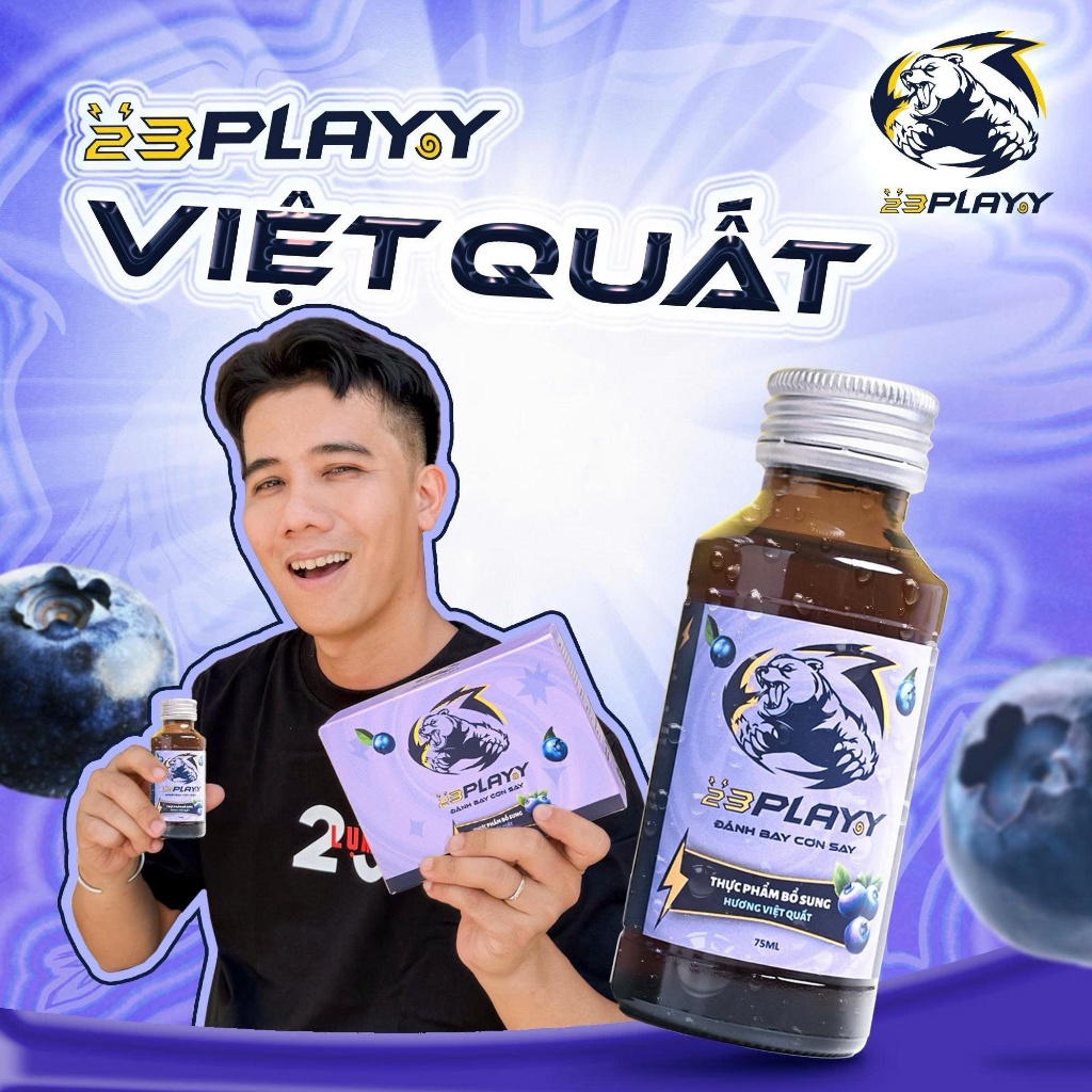 Combo 3 Hộp Đồ chơi 23 Playy Hương Việt Quất