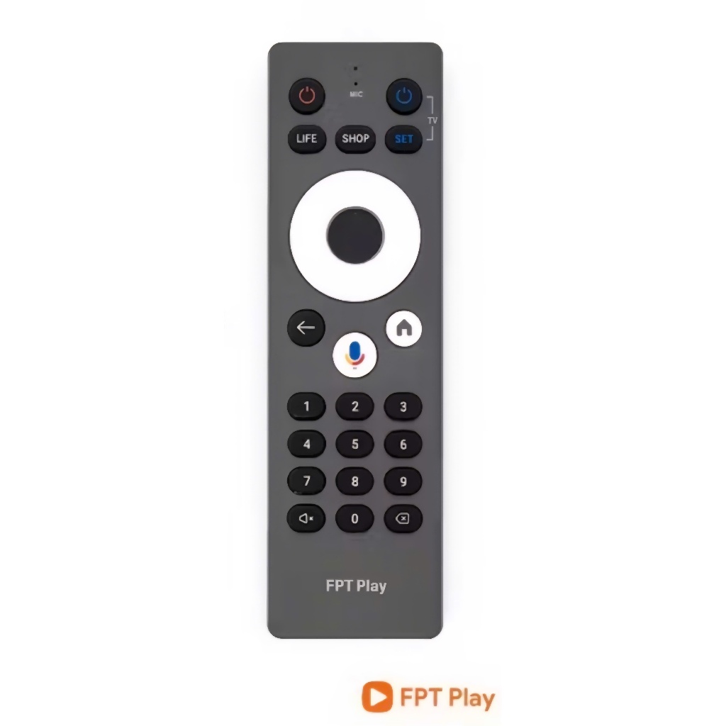 Remote Thông Minh FPT Play Box T650 S650 - Công Nghệ Bluetooth Thế Hệ Mới