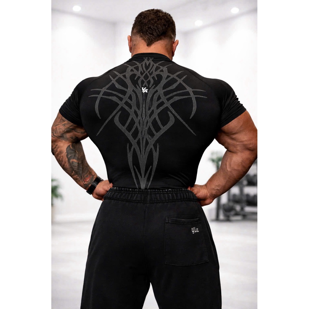 Áo Tập Gym Nam Ôm Body Fit Youngla Mới Thun Lạnh Cao cấp