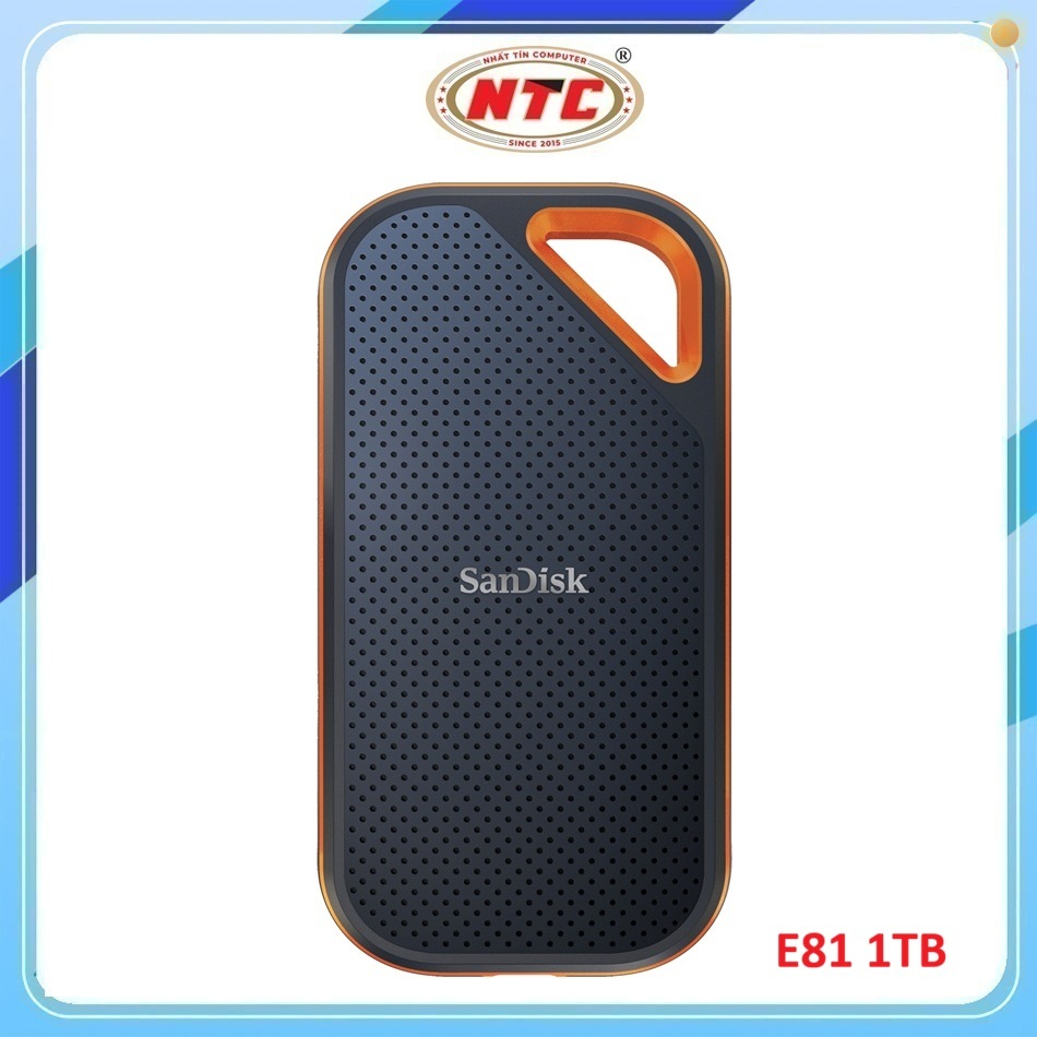 Ổ cứng di động External SSD Sandisk Extreme Pro V2 E81 1TB USB 3.2 Gen 2 2000MB/s - SDSSDE81-1T00-G2