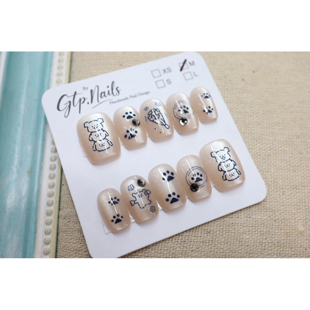 NB3- Nailbox thiết kế móng up desgin đa dạng (có kèm dũa, miếng dán silicon) phù hợp mọi loại tay