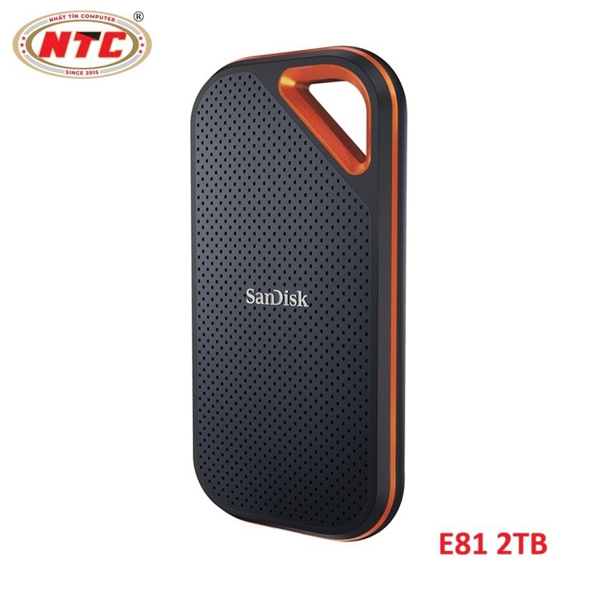 Ổ cứng di động External SSD Sandisk Extreme Pro V2 E81 2TB USB 3.2 Gen 2 2000MB/s - SDSSDE81-2T00-G2