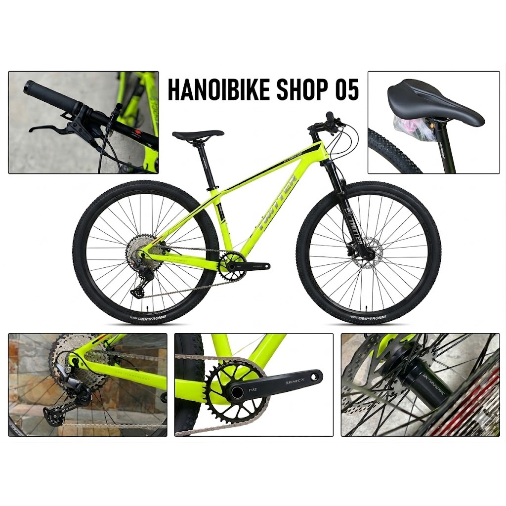 Xe MTB Twitter Storm 2.0 carbon 2026 Deore M6100 12 speed