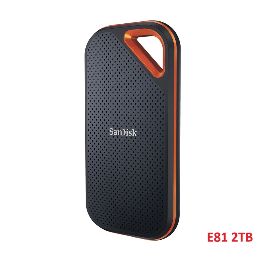 Ổ cứng di động External SSD Sandisk Extreme Pro V2 E81 2TB USB 3.2 Gen 2 2000MB/s - SDSSDE81-2T00-G2