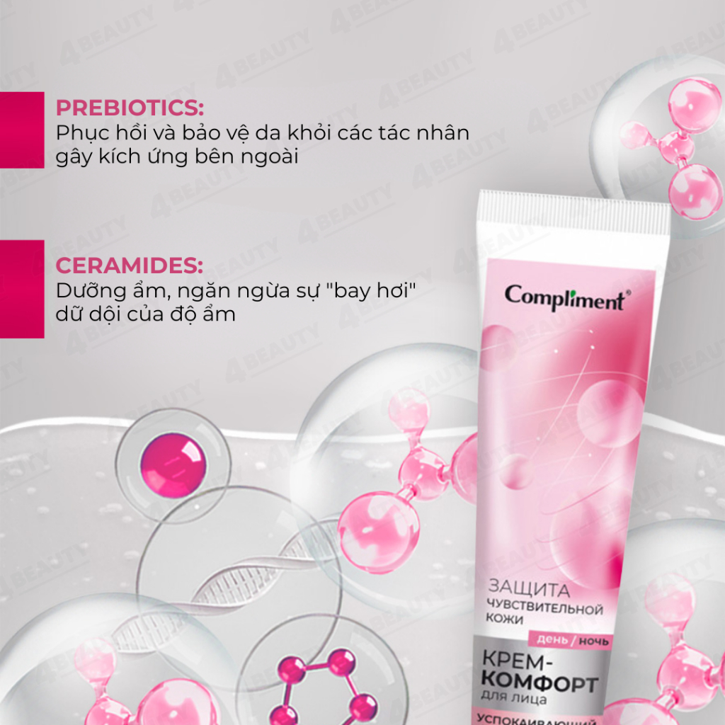 Kem Dưỡng Phục Hồi, Tái Tạo Compliment Sensitive Hồng - 4 Beauty | BigBuy360 - bigbuy360.vn