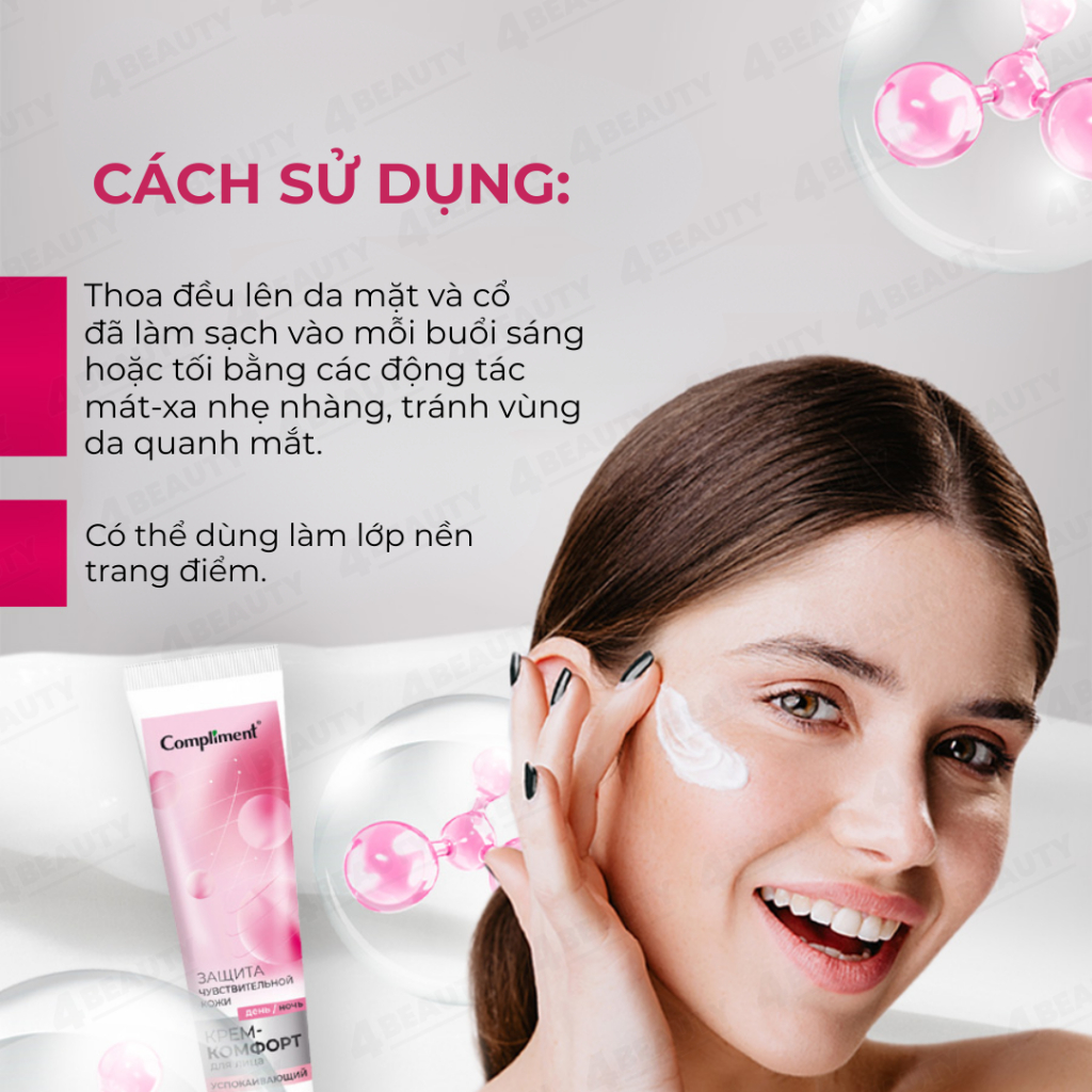 Kem Dưỡng Phục Hồi, Tái Tạo Compliment Sensitive Hồng - 4 Beauty | BigBuy360 - bigbuy360.vn