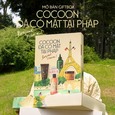 GIFTBOX “COCOON ĐÃ CÓ MẶT TẠI PHÁP”