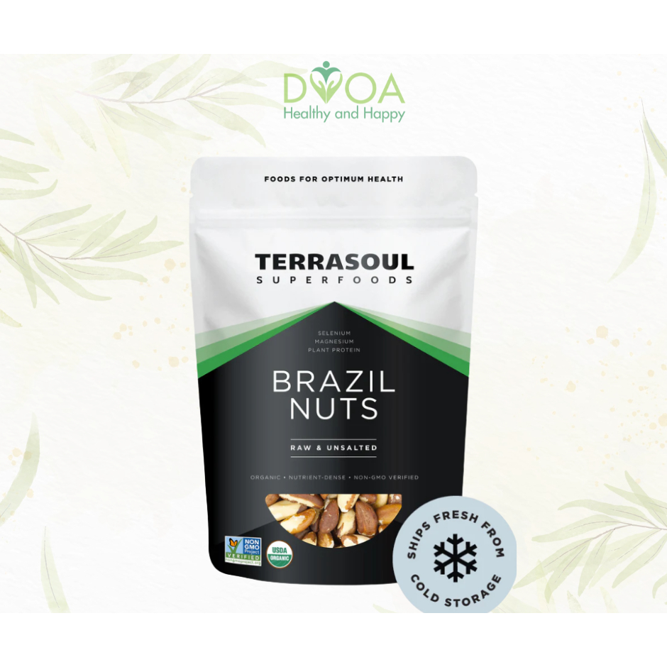 Hạt quả hạch Brazil Nuts Terrasoul 454g