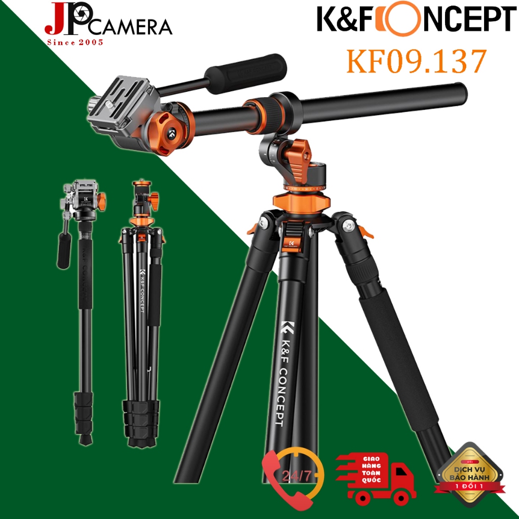 Chân Máy ảnh Tripod K&F Concept KF09.137