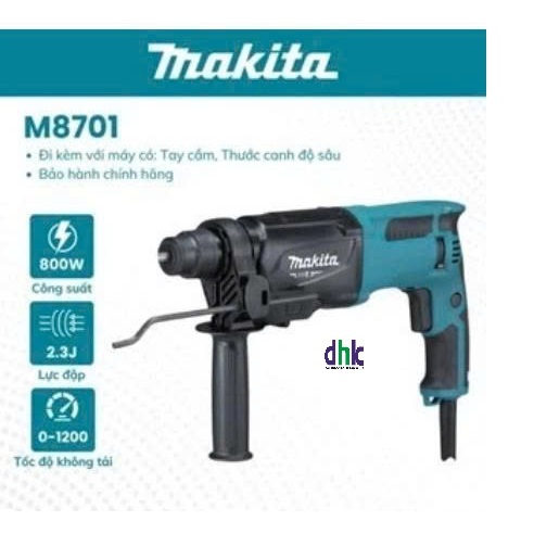 Máy Khoan Búa 3 Chức Năng Makita M8701B