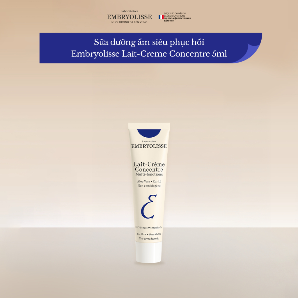Kem Dưỡng Ẩm Phục Hồi Embryolisse Lait Creme Concentre 5ml