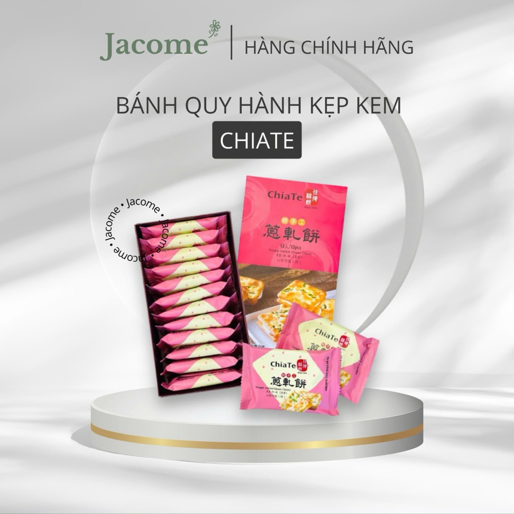 [HÀNG MỚI VỀ] BÁNH HÀNH CHIATE ĐÀI LOAN