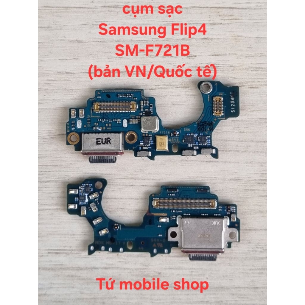 Cụm sạc zin Samsung Flip4 SM-F721B (bản EU/VN/Quốc tế)