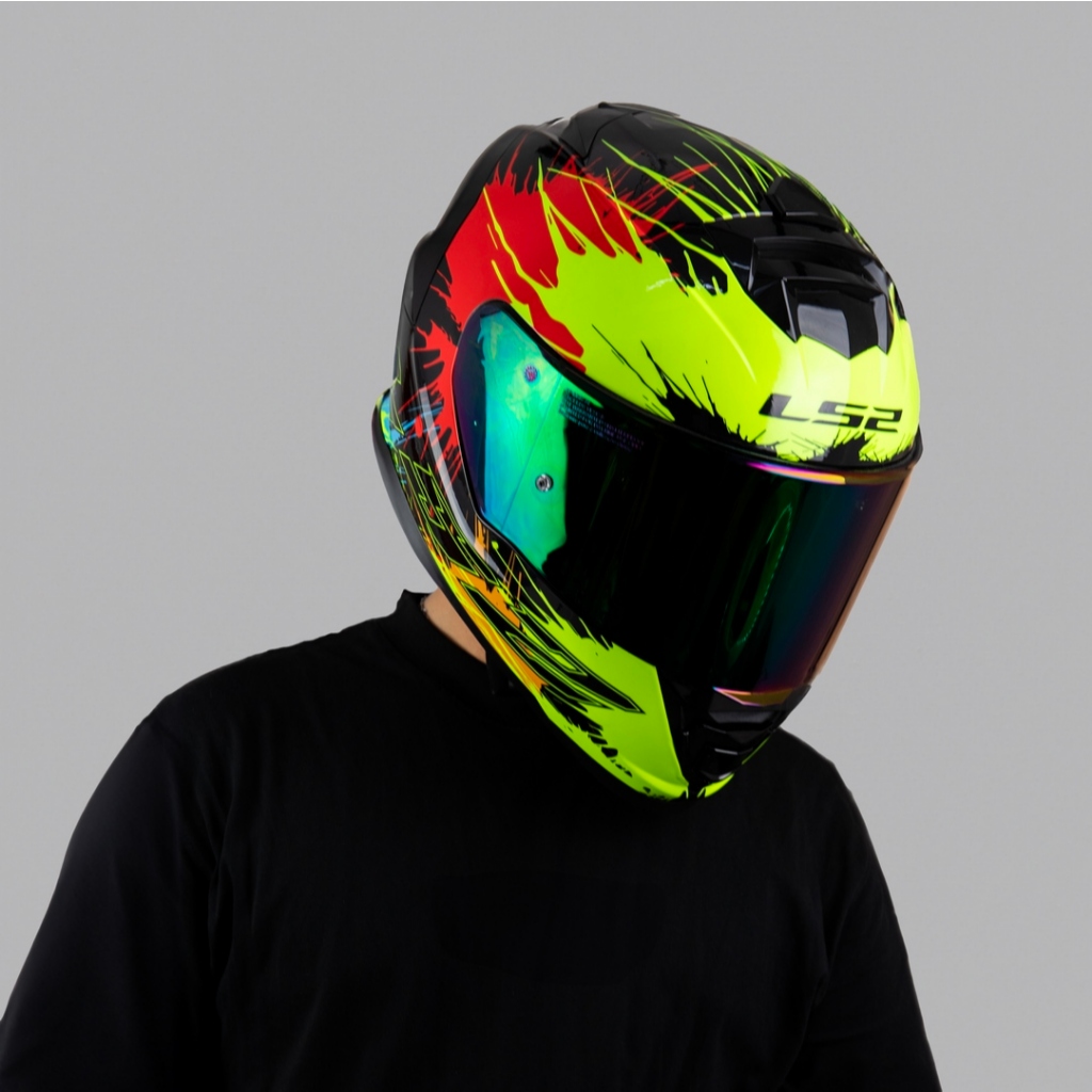 [XẢ KHO-CHÍNH HÃNG] Mũ Bảo Hiểm Fullface LS2 FF800 Storm - 2 Kính - ECE22.05 - Spid (Đọc Kỹ Mô Tả)