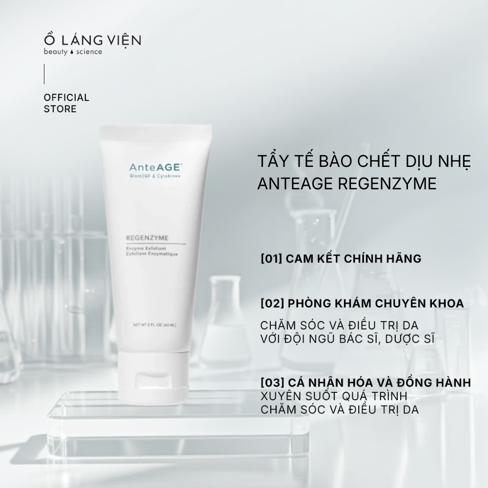 Tẩy tế bào chết cho mọi loại da AnteAge Regenzyme