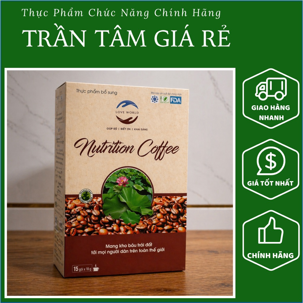 Cafe Nutrition Coffee Love World - Bổ sung dinh dưỡng
