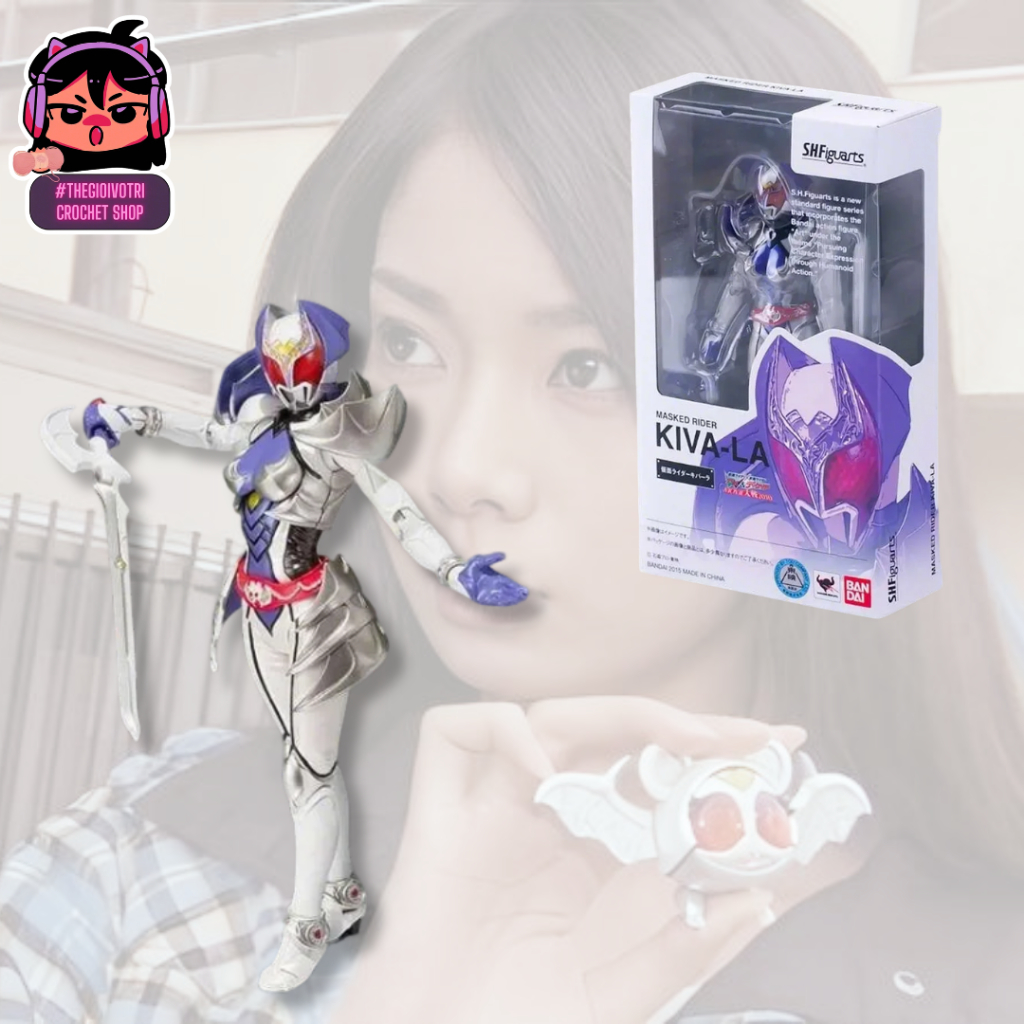 SHF BANDAI (AUTHENTIC) HIGH QUALITY ACTION FIGURE "KAMEN RIDER KIVALA - KAMEN RIDER DECADE" (2ND - F