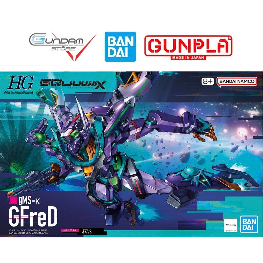 Mô Hình Gunpla HG GFreD 1/144 Bandai Gundam GQuuuuuuX Đồ Chơi Lắp Ráp