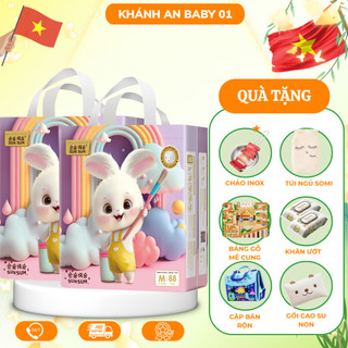 (COMBO 2 B TẶNG QUÀ) BỈM SUN SUM HÀN QUỐC SIZE DÁN S96/M92, QUẦN M88/L80/XL76/XXL72/XXXL72