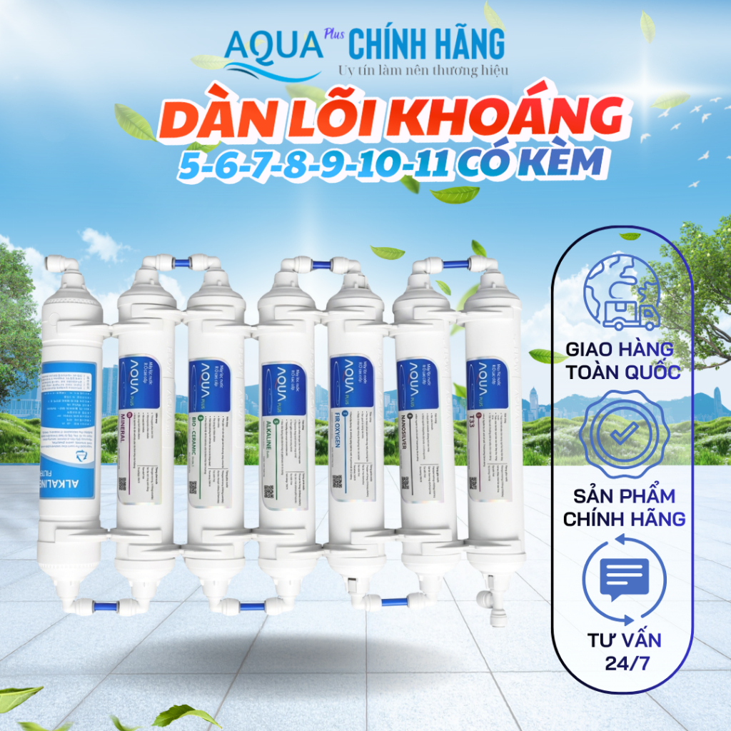 Bộ Lõi Tạo Khoáng Cho Các Loại Máy Lọc Nước Ro Aqua,Kangaroo,karofi,Mutoshi,Tân Á,Sơn Hà ,Đại Việt