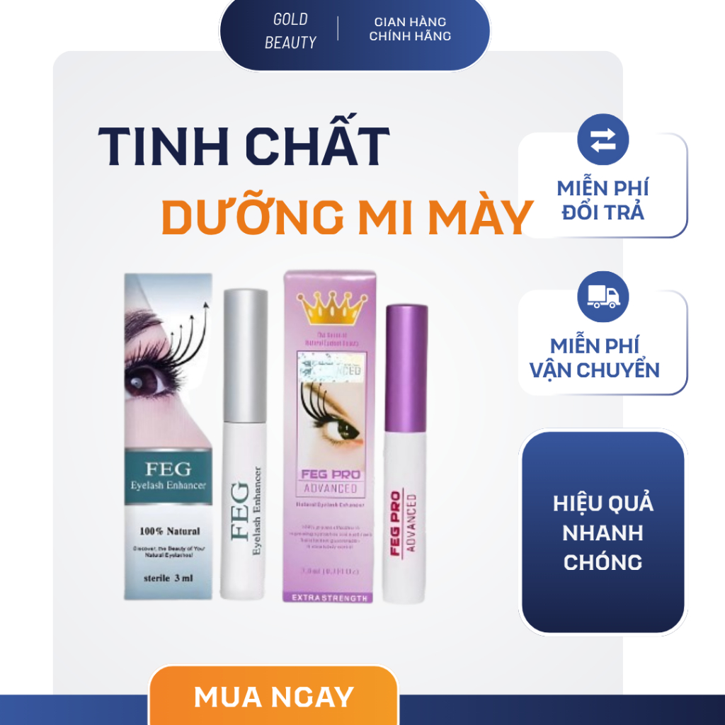 Dưỡng mi FEG Pro Advanced ngày đêm 3ml