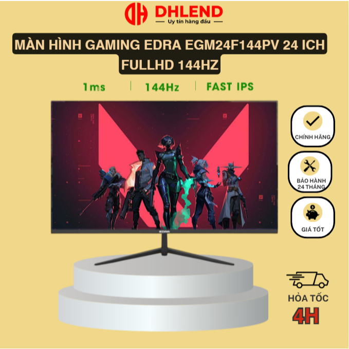 Màn hình gaming EDRA EGM24F144PV 24 ich FullHD 144Hz