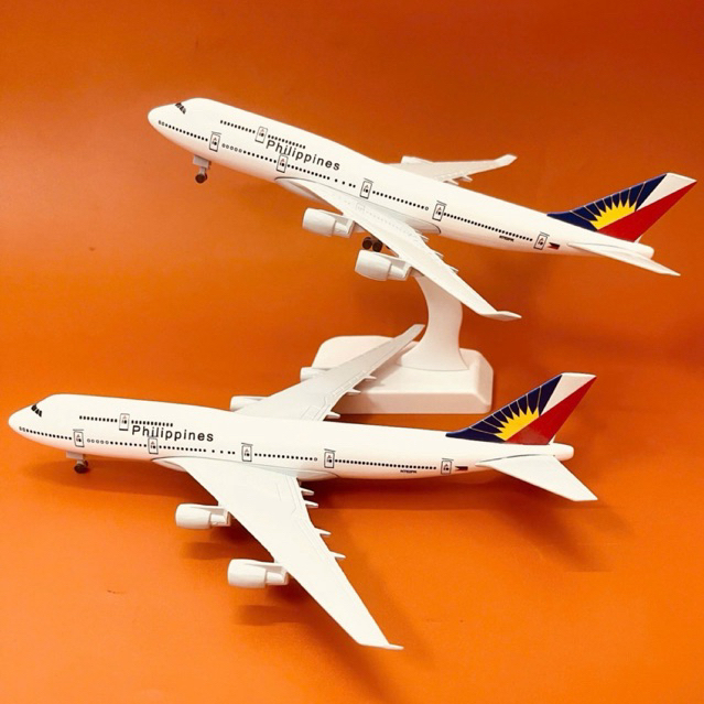 Mô Hình Máy Bay Philippines Airlines Boeing 747 Cao Cấp – Tỉ Lệ 1:400 Có Đế Trưng Bày – Quà Tặng Sưu