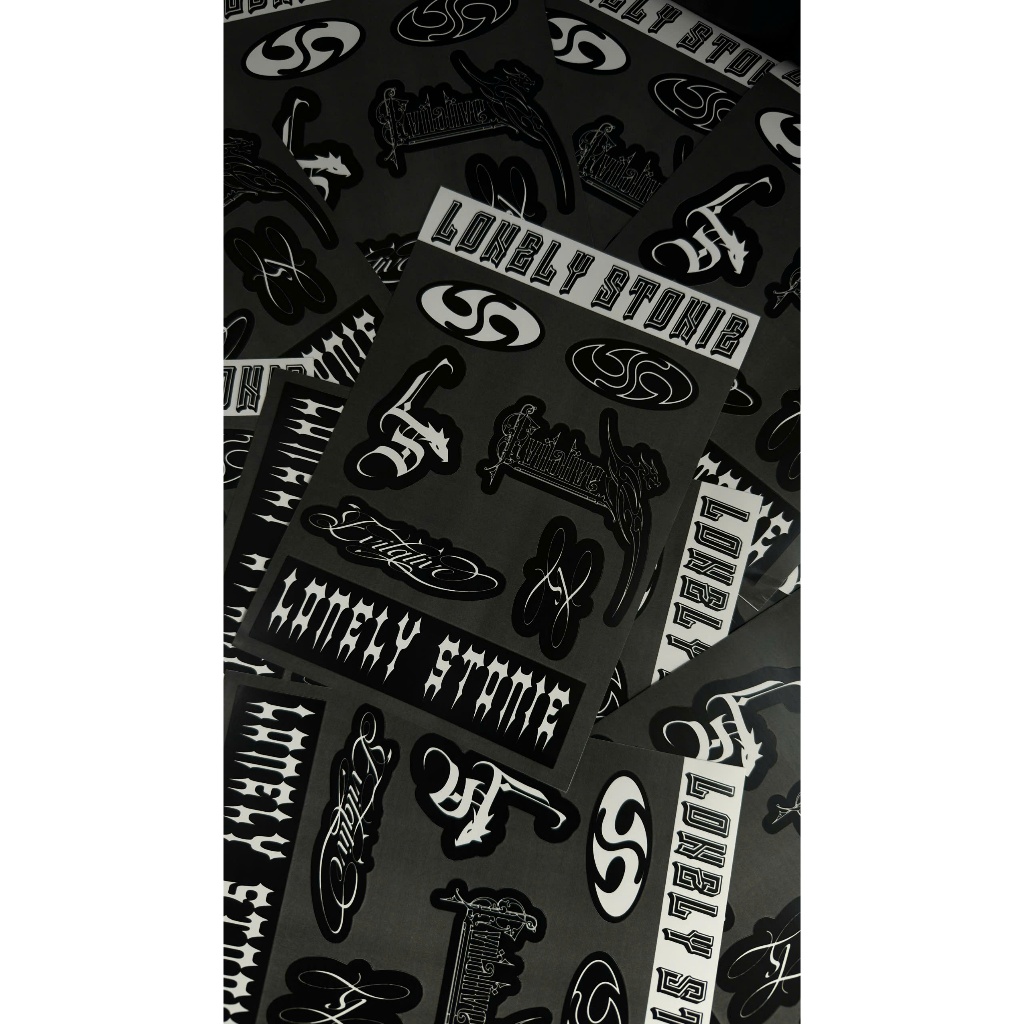 Lonely Stonie Stickers
