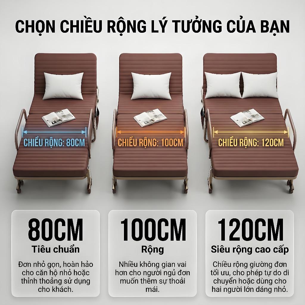 ALVIN Giường gấp gọn Giờ nghỉ trưa tại văn phòng chăm sóc bệnh nhân tại bệnh viện Tiết kiệm không gian | BigBuy360 - bigbuy360.vn