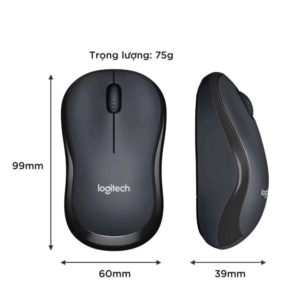 [ Bluetooth + USB 2 Chế Độ  ] Chuột không dây silent Logitech M220 siêu yên tĩnh giảm 90% tiếng ồn QUÀ TẶNG LÓT CHUỘT | BigBuy360 - bigbuy360.vn