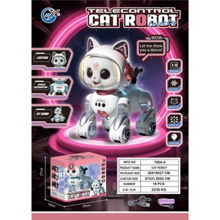 Robot Chó Mèo Thông Minh Cho Bé Có Điều Khiển Từ Xa Đồ Chơi Tương Tác AI Siêu Cute
