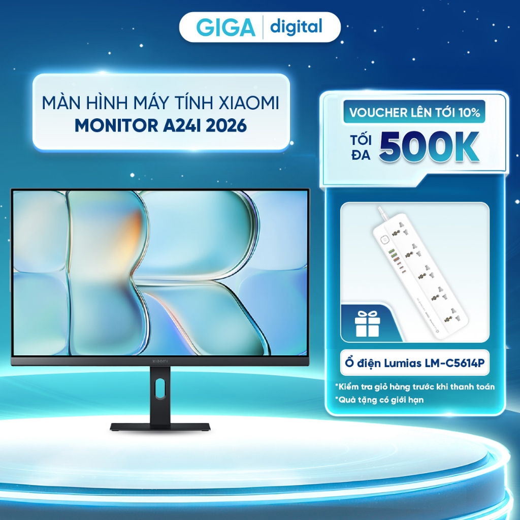 Màn hình máy tính Xiaomi A24i 2026 24 inch FullHD ELA5444EU - Màn hình máy tính Xiaomi Monitor A27i 2026 EU ELA534 | BigBuy360 - bigbuy360.vn