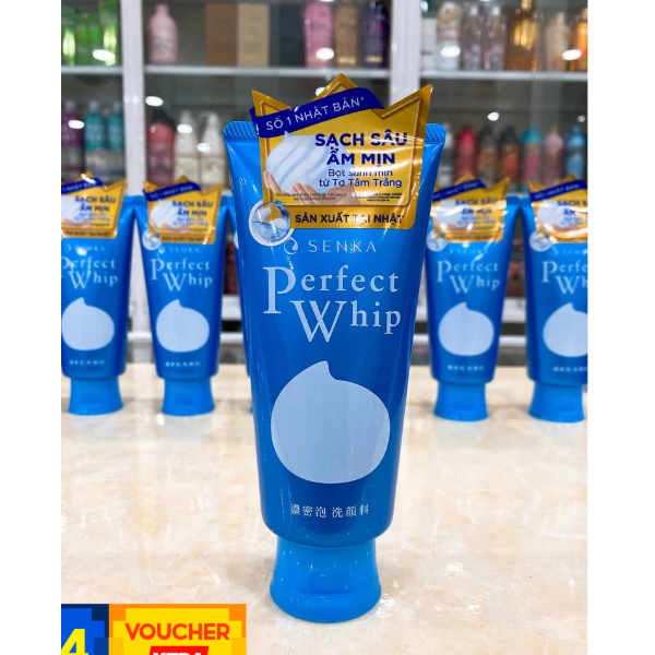 Sữa Rửa Mặt Tạo Bọt Senka Perfect Whip U 120g