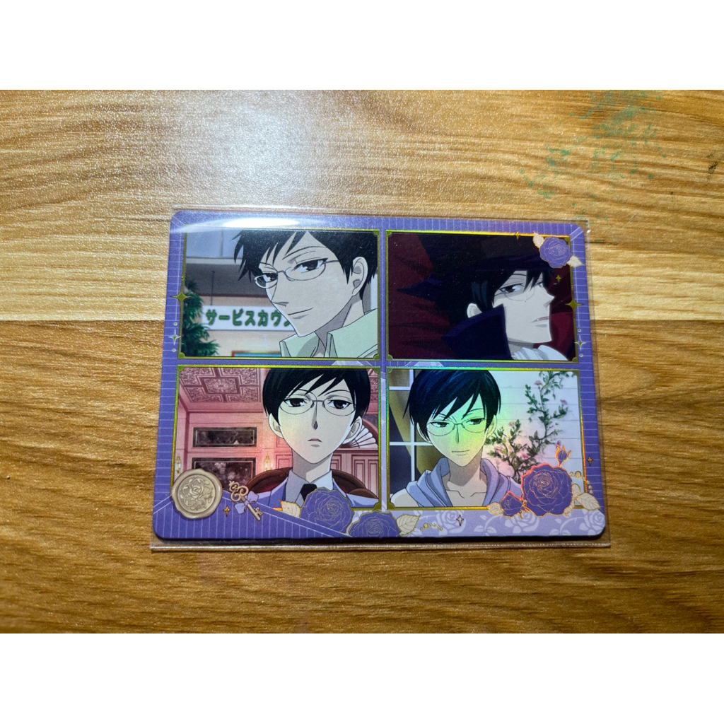 [OFFICIAL] goods Ouran High School Host Club chính hãng ,card Kyoya Ootori