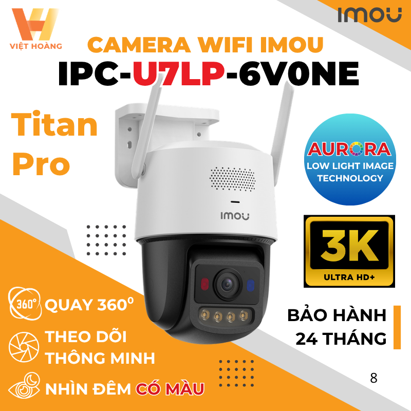 Camera Imou Titan Pro - Cruiser SC - S31 - S51 Ngoài Trời Thông Minh Xoay 360