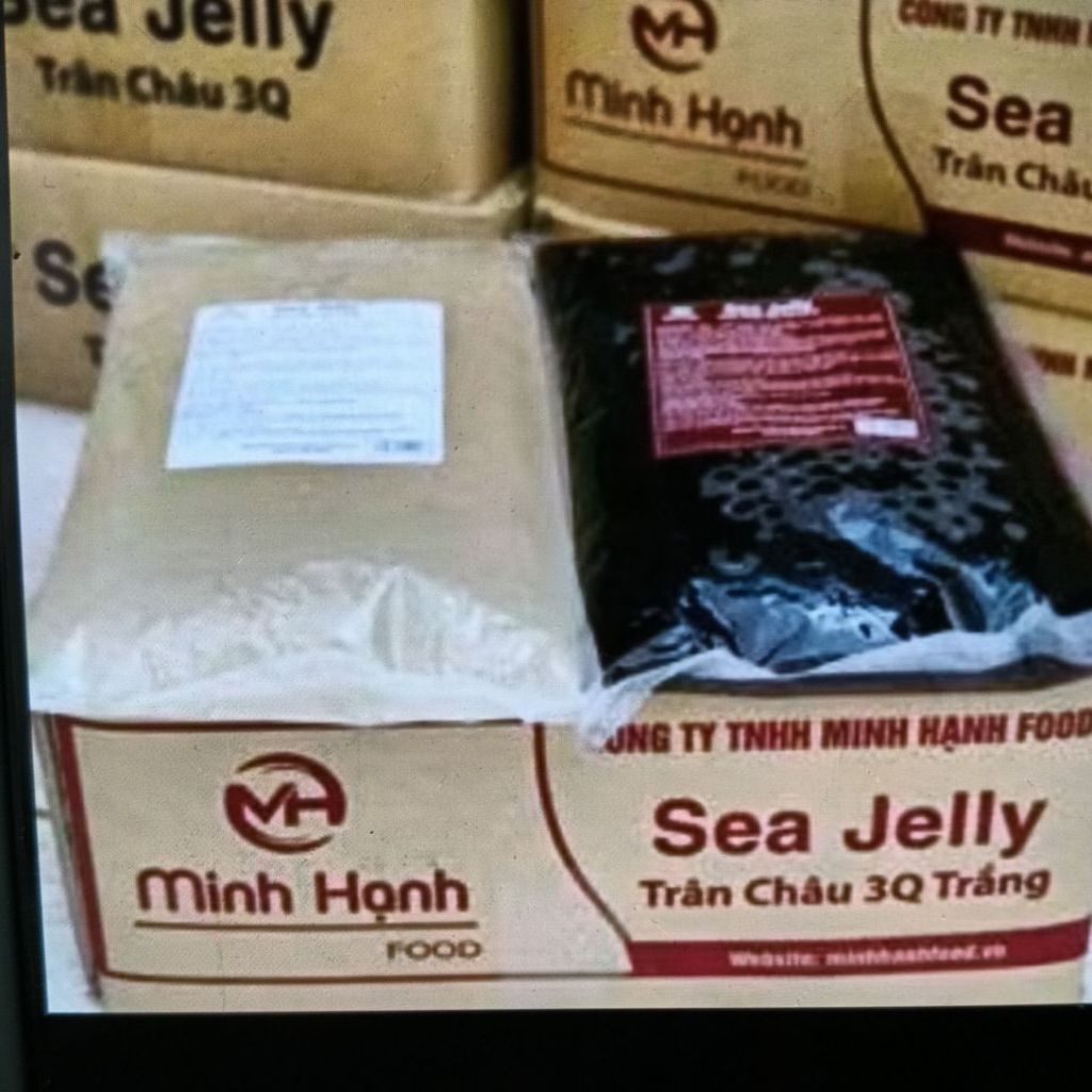 Sỉ 2kg Trân Châu 3Q Minh Hạnh, trân châu đen, trắng 3q Sea Jelly , topping đồ uống