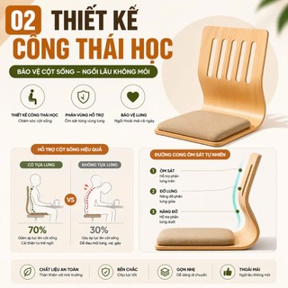 Ghế bệt kiểu nhật DM334