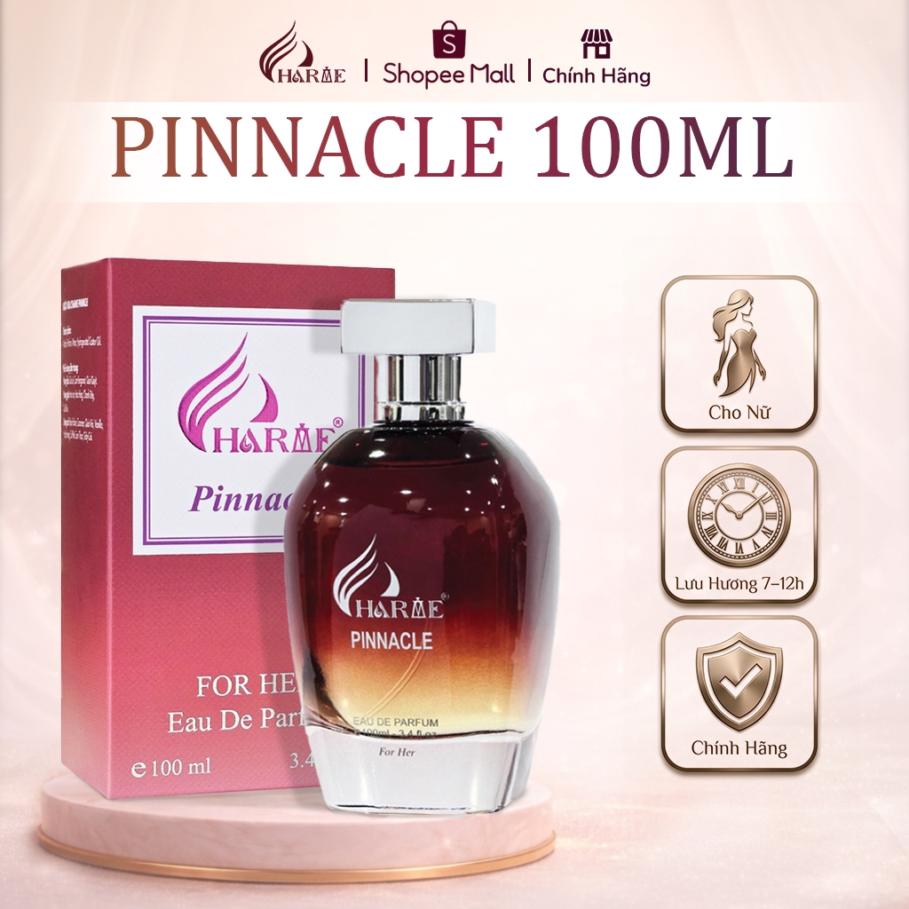 Nước Hoa Nữ Charme Pinnacle 100ml Chính Hãng _ Hương Phấn Thơm Quyến Rũ, Nhẹ Nhàng